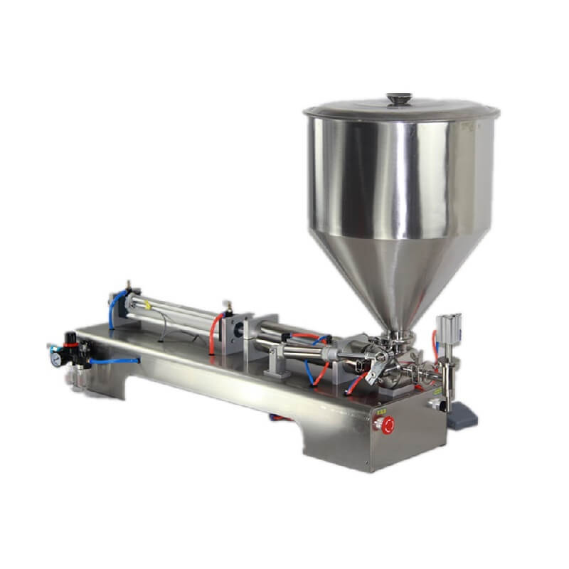 Work flow of seasoning filling machine