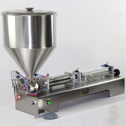 Manual small paste filling machine, paste filling machine, single head small dos