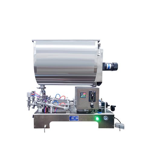 Pneumatic semi-automatic paste filling machine for daily chemical products